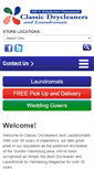 Mobile Screenshot of classicdrycleaner.com